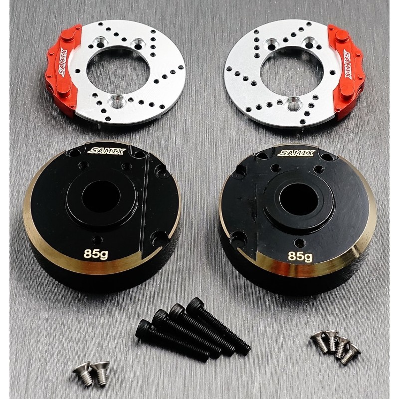 Details about   Brass Heavy Weights Steering Knuckles C-Hub Portal Cover Kit For 1:10 TRX-4 RC 