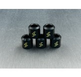 (SCX10P-4043) SCX10-PRO Brass drivershaft caps (5pcs)