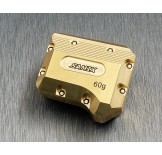 (TRX4-4075g) TRX-4 Brass diff. cover (gold color)
