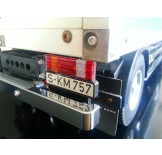 (TRA-6054SC) (shine version) Tamiya 1850L lorry  Samix Aluminium rear bumper set  	 