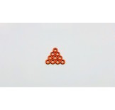 (W-003OR) 3X1.5 washers Orange color (multiple rc car suitable)