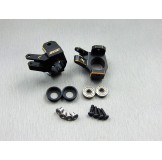 (SCX2-4412BK) SCX10-2 brass heavy knuckle (Black coating)