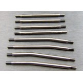 (CFXW-5025HS) CFX-W 300mm STD Titanium high clearance (8pcs) link kit  (long wheel base not include steering link)
