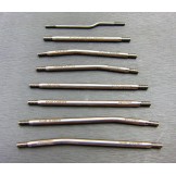 (SCX3-5025HLS) SCX10-3 Titanium high clearance (8pcs) link kit (312mm long wheel base not include steering link)