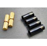 (SCX3-4244L) SCX10-3 Brass inner & outer driveshaft combo set