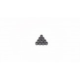 (W-006GM) 3X3 washers Gray color (multiple rc car suitable)