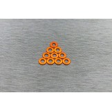 (W-001OR) 3X0.5 washers Orange color (multiple rc car suitable)